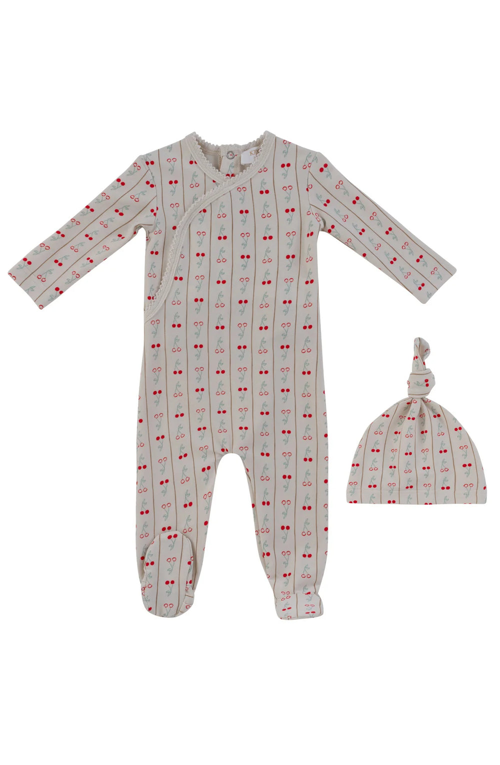Kipp Cerise Footie & Hat