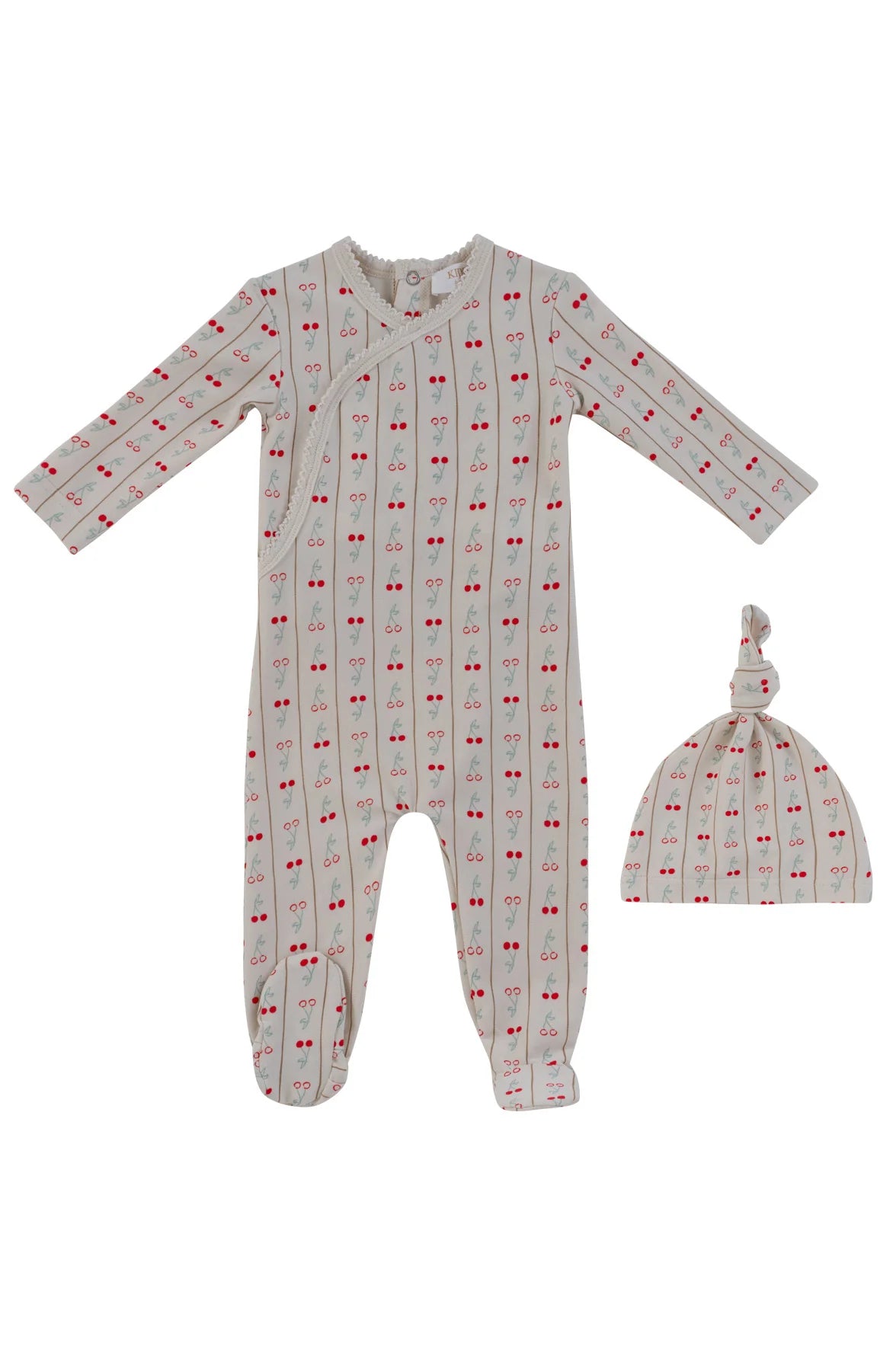 Kipp Cerise Footie & Hat