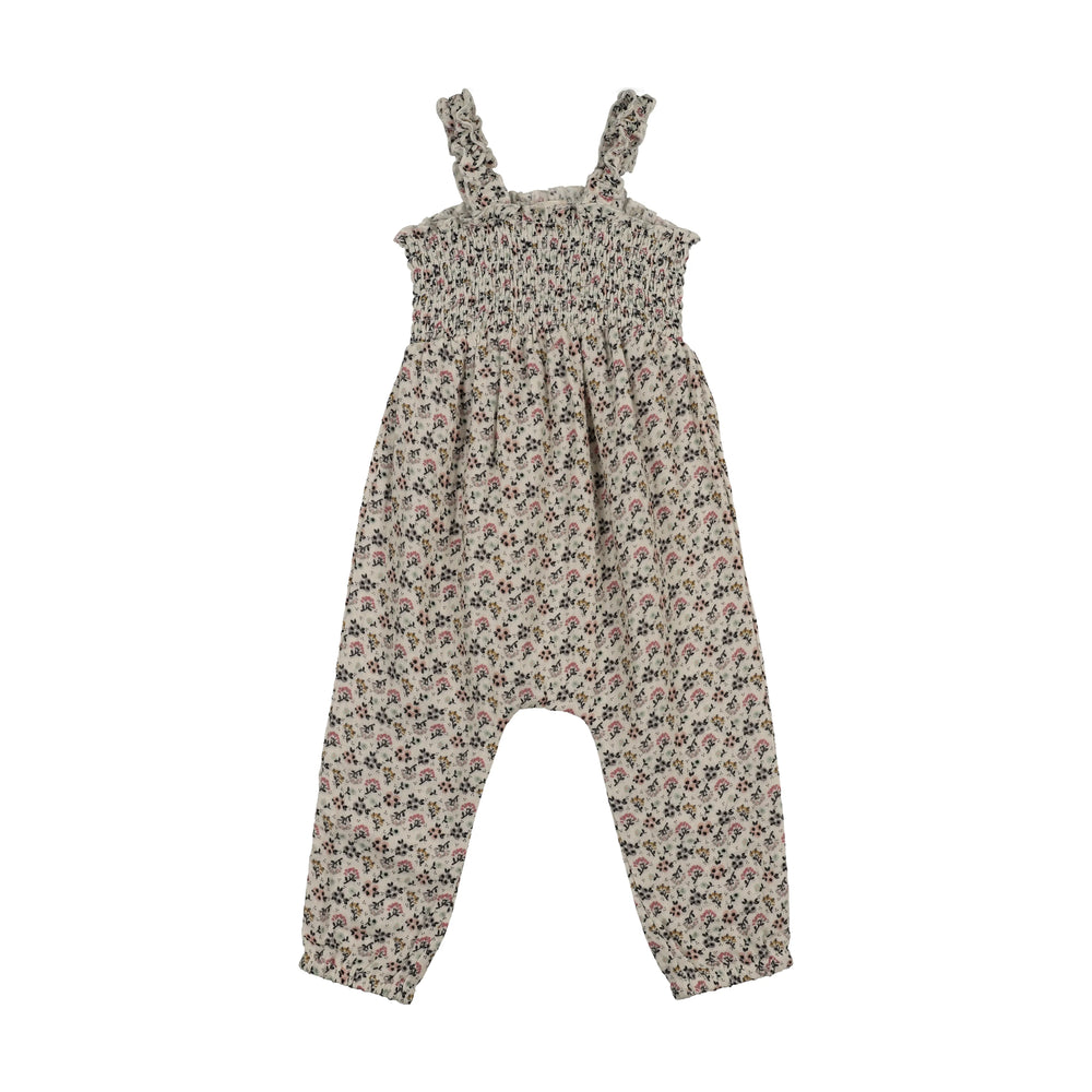 Lil Legs Smocked Bubble Romper