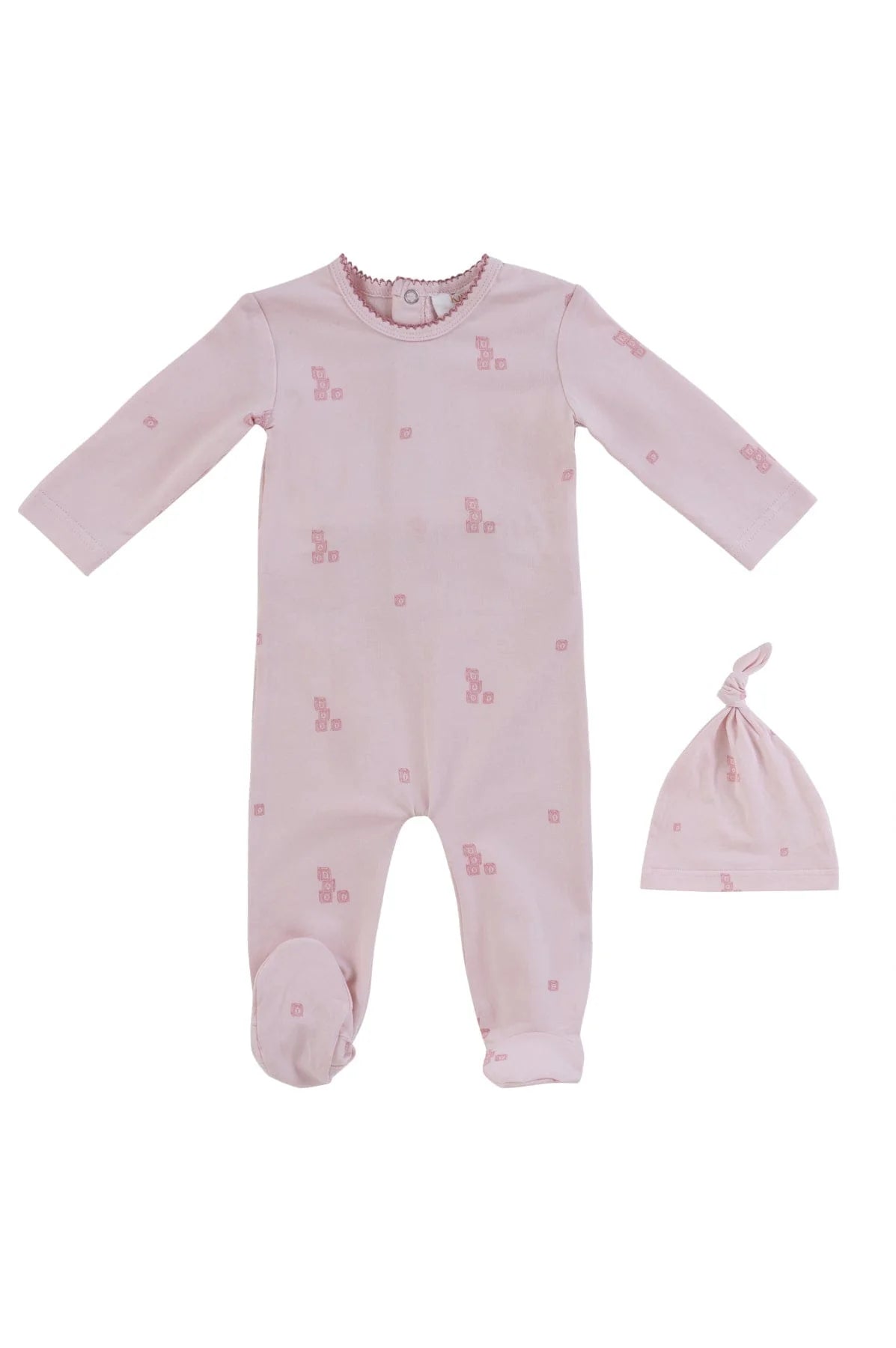 Kipp Baby Blocks Footie & Beanie