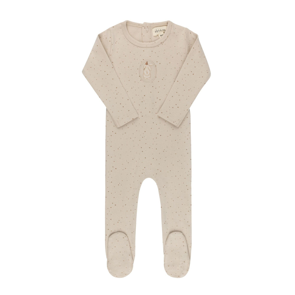 Ely's & Co Cotton Bunny Footie