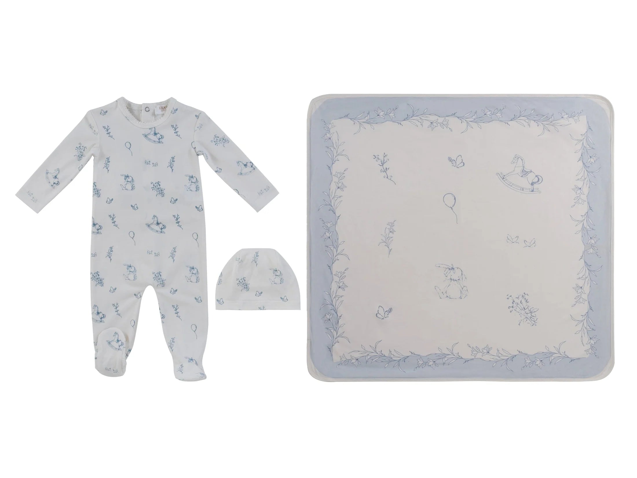 Pre-Order Kipp Toile Layette Set