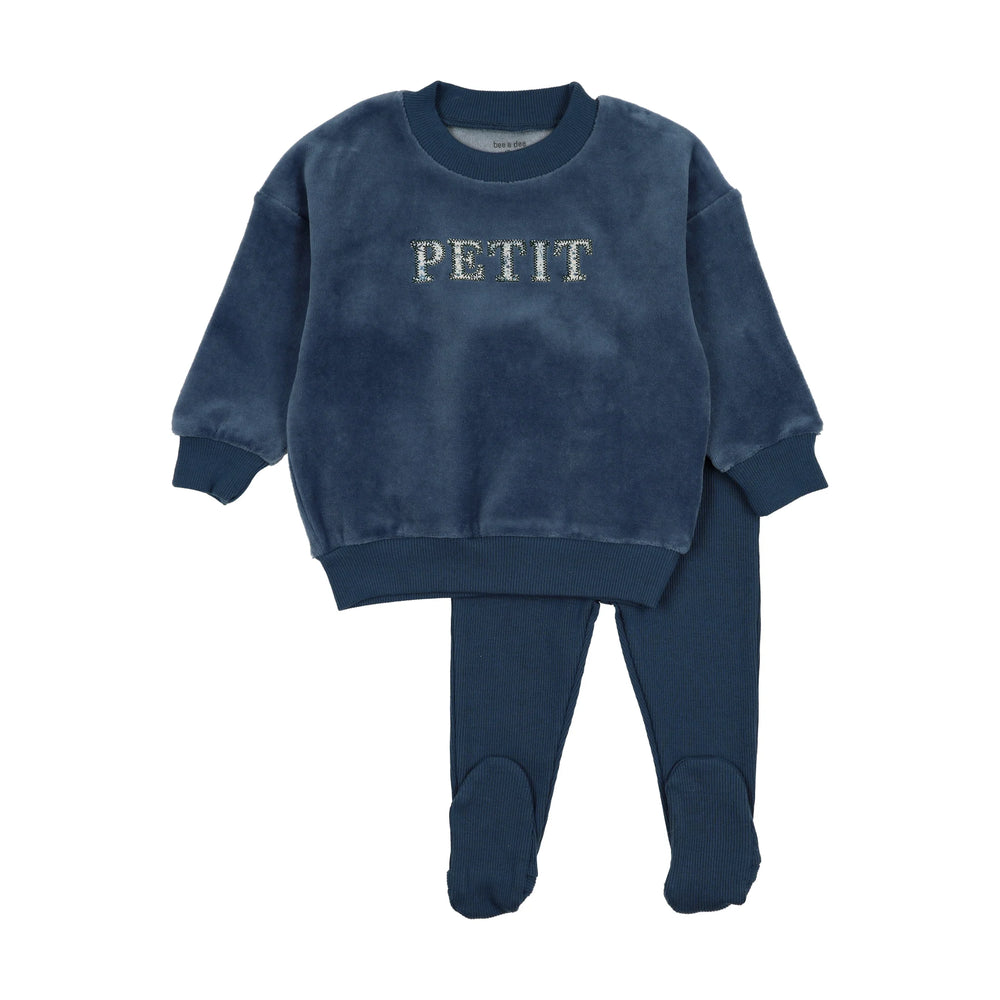 Pre-Order Bee and Dee Boys Petite Velour Set