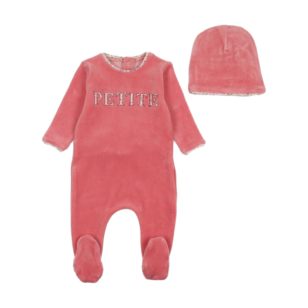 Pre-Order Bee and Dee Girl Petite Footie & Beanie