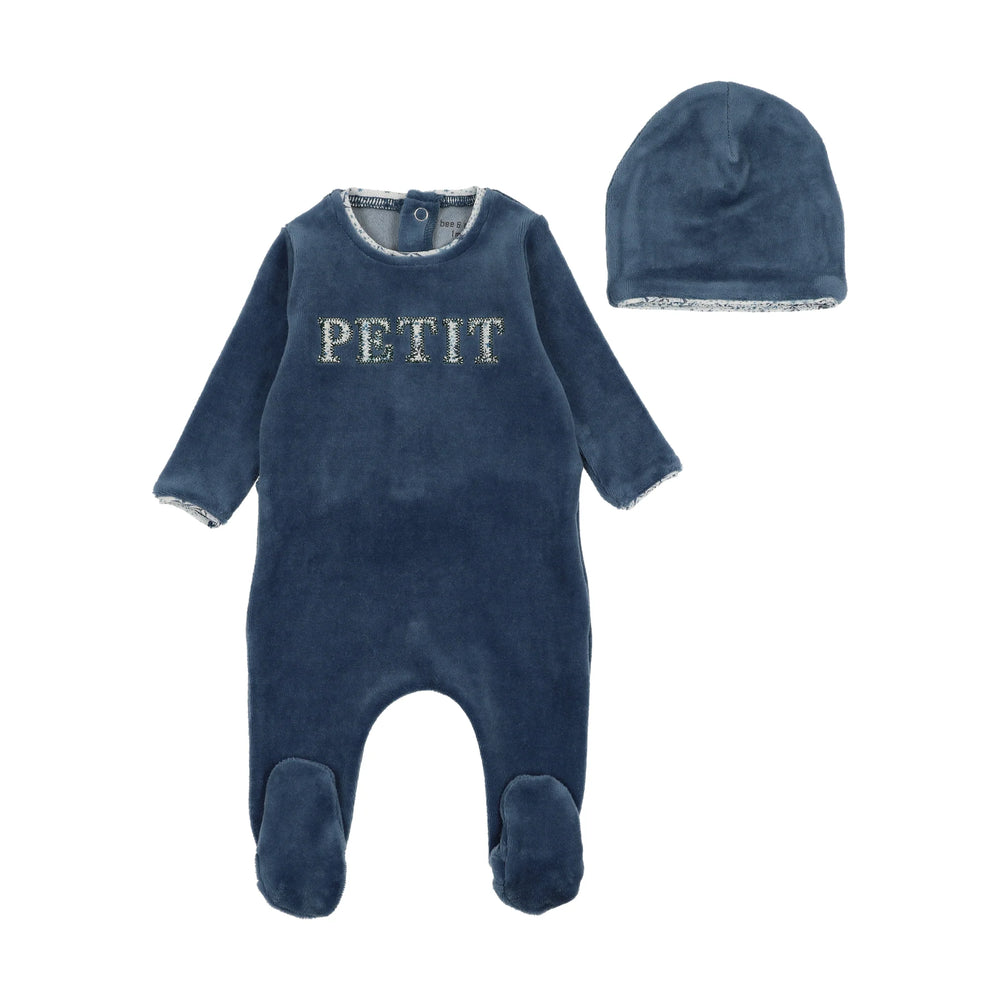 Pre-Order Bee and Dee Boy Petite Footie & Beanie