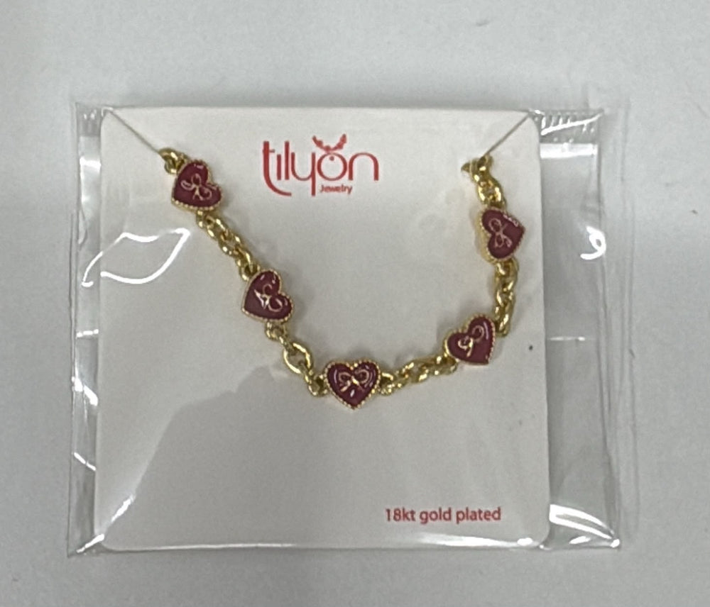 Tilyon Jewlery Bow Heart