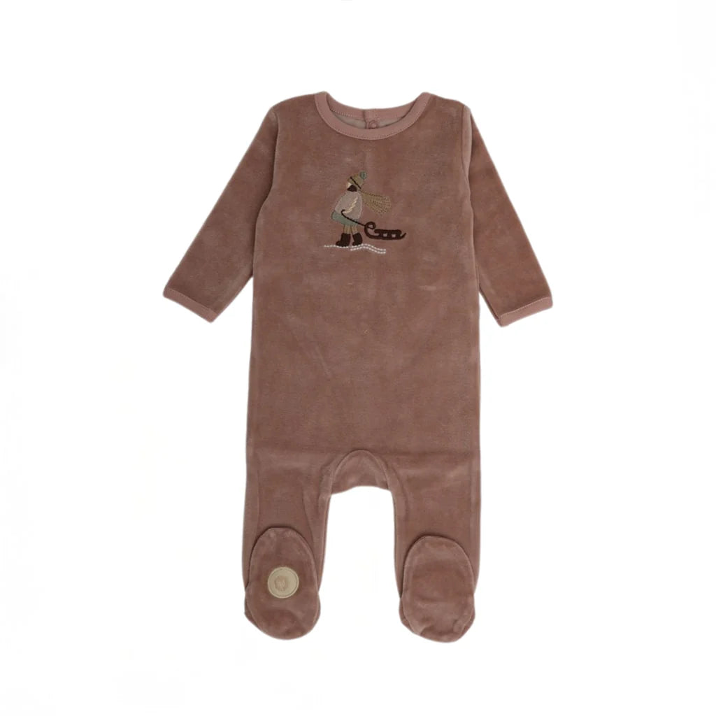 Mon Tresor Winter Sledder Footie