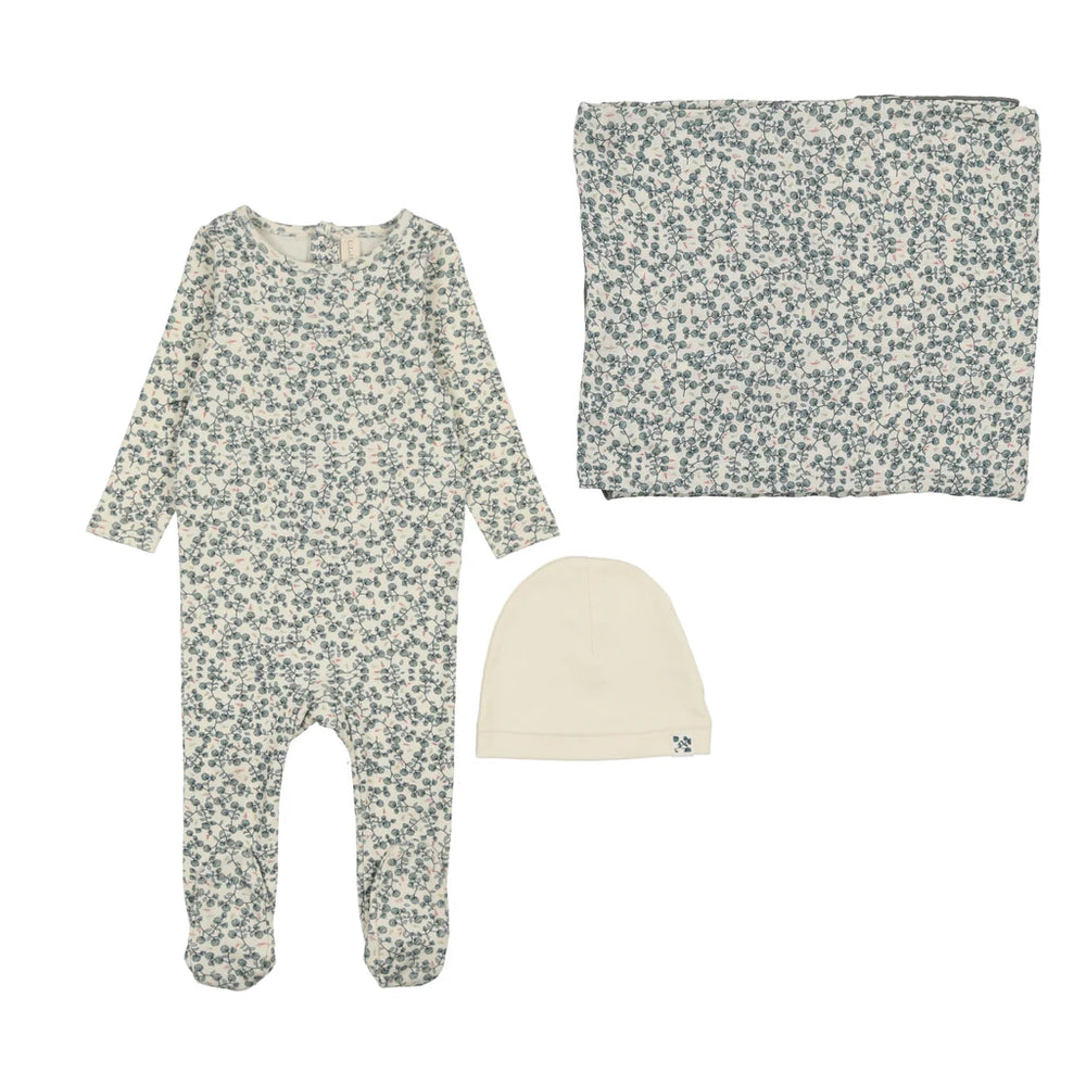 Lilette Boys All Over Floral Layette Set