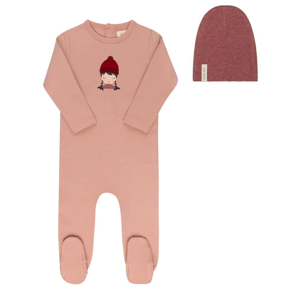 Pre-Order Ely's & Co Autumn Kids Footie & Beanie