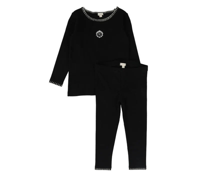 Lil Legs Emblem Pajamas