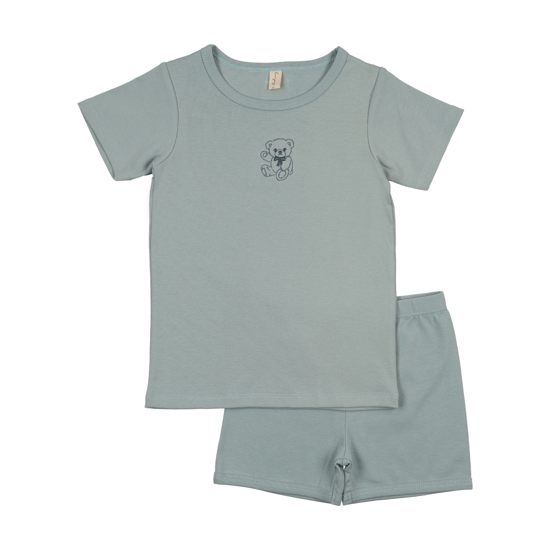 Bonjoy Embroidered Shorts Set