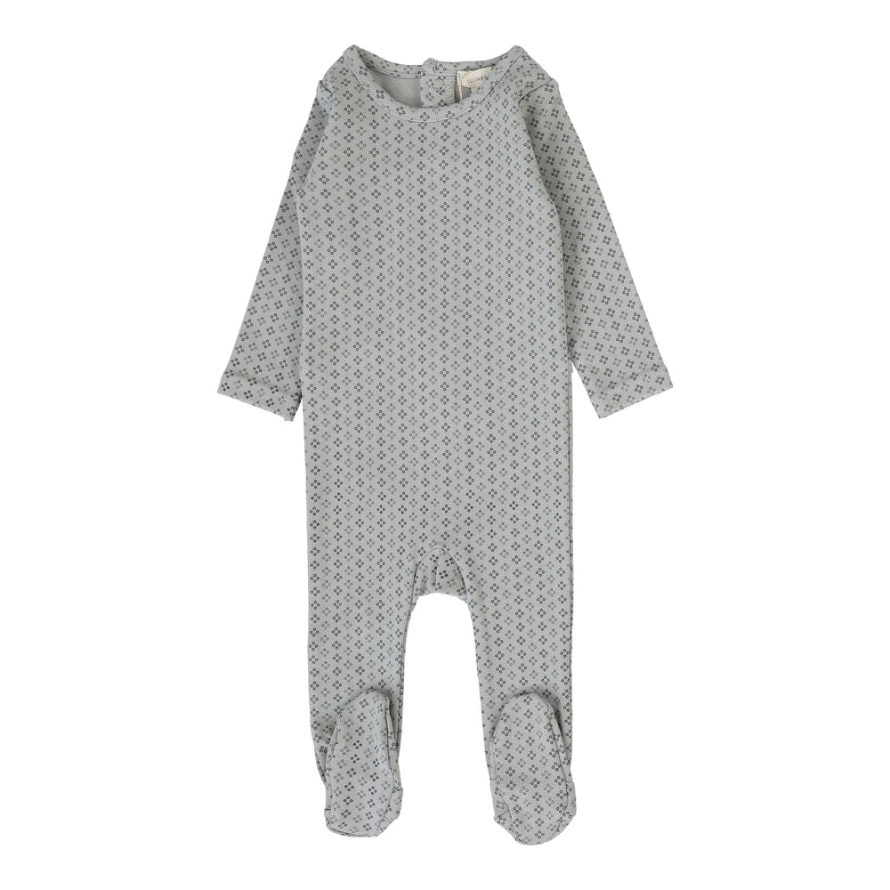 Pre-Order Lil Legs Grandpa Blue Diamond Footie