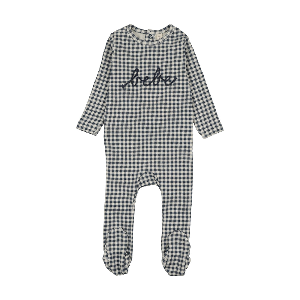 Lilette BEBE Gingham Footie