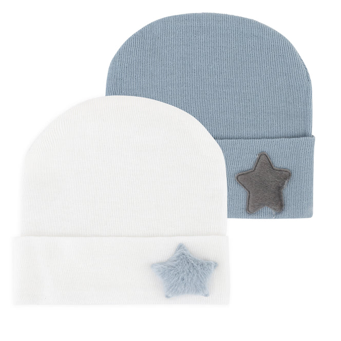 Ely's & Co Hospital Hats- 2pack - Blue Set