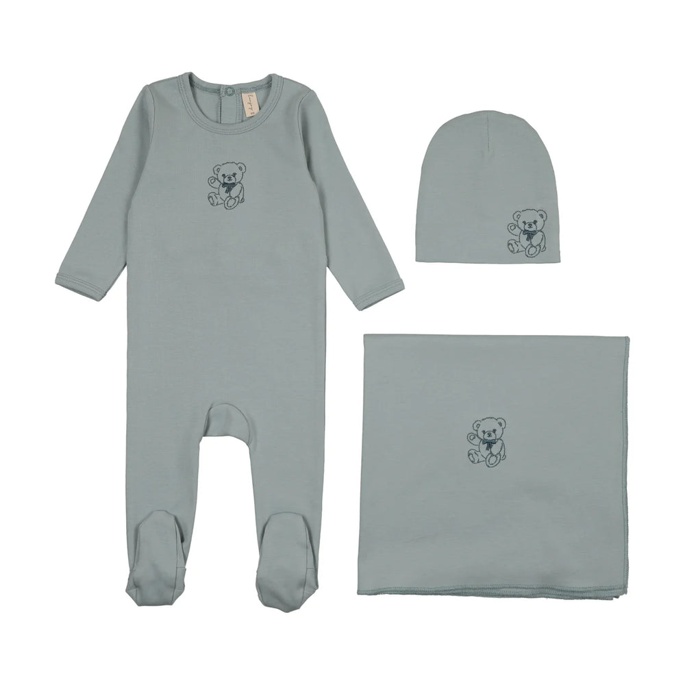 Bonjoy Embroidered Layette Set