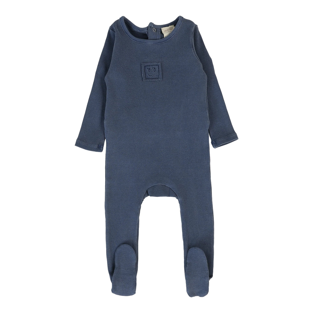 Pre-Order Lil Legs Blue Wash Footie