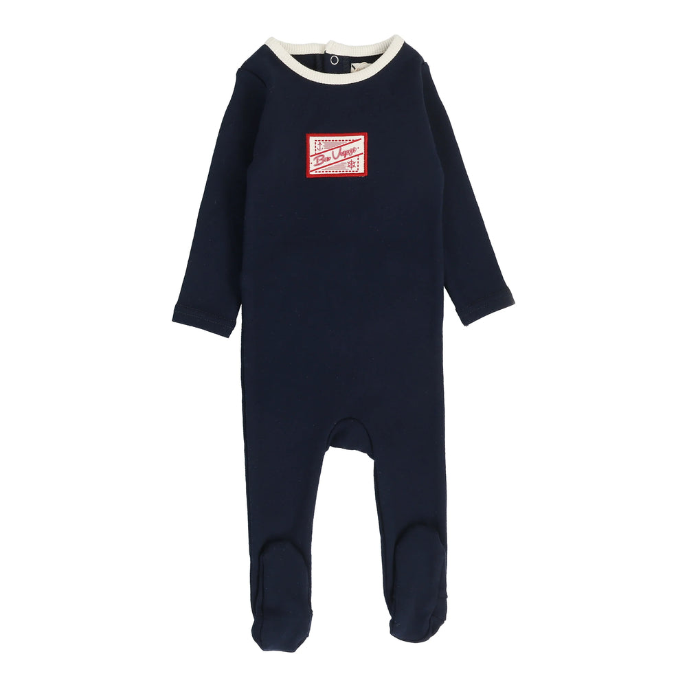 Pre-Order Lil Legs Boys Bon Voyage Footie