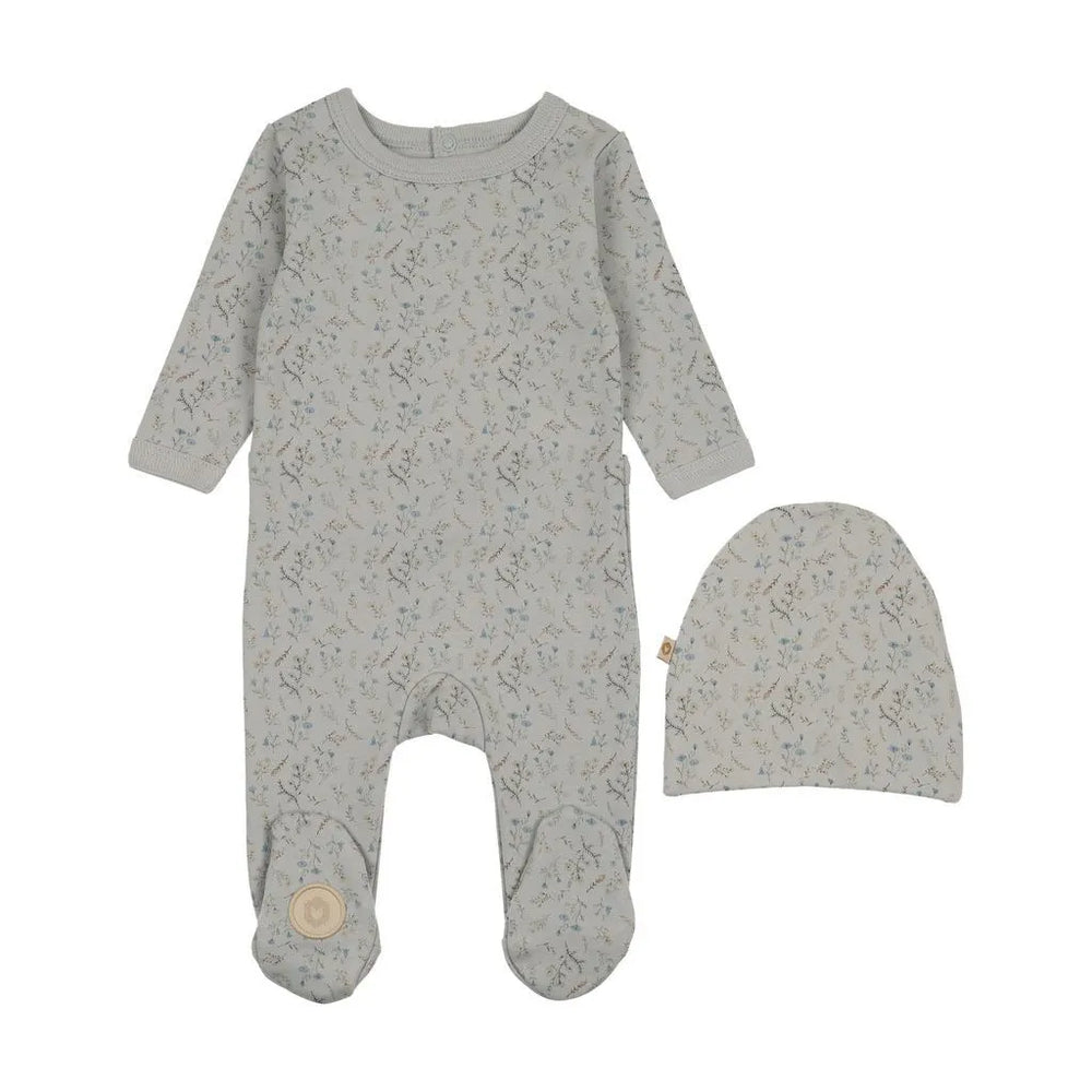 Pre-Order Mon Tresor Botanical Footie & Beanie