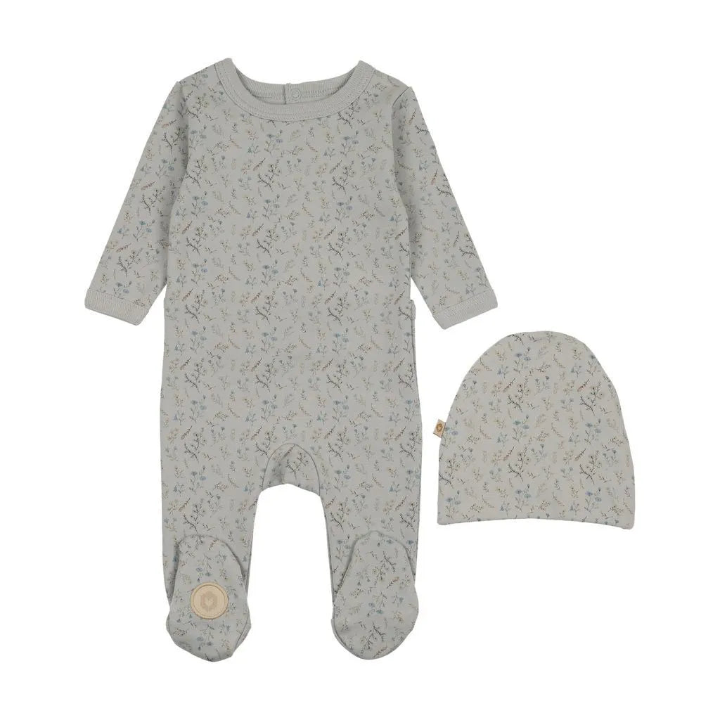 Pre-Order Mon Tresor Botanical Footie & Beanie