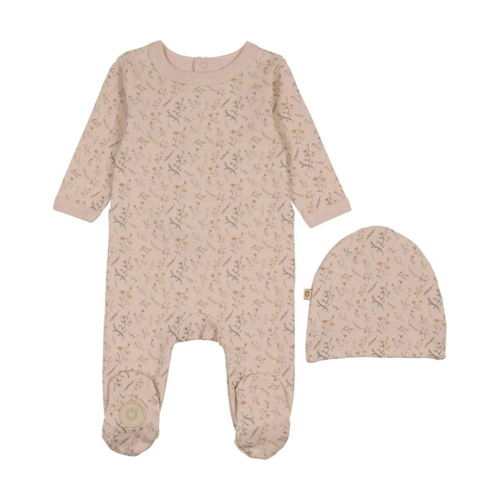 Pre-Order Mon Tresor Botanical Footie & Beanie