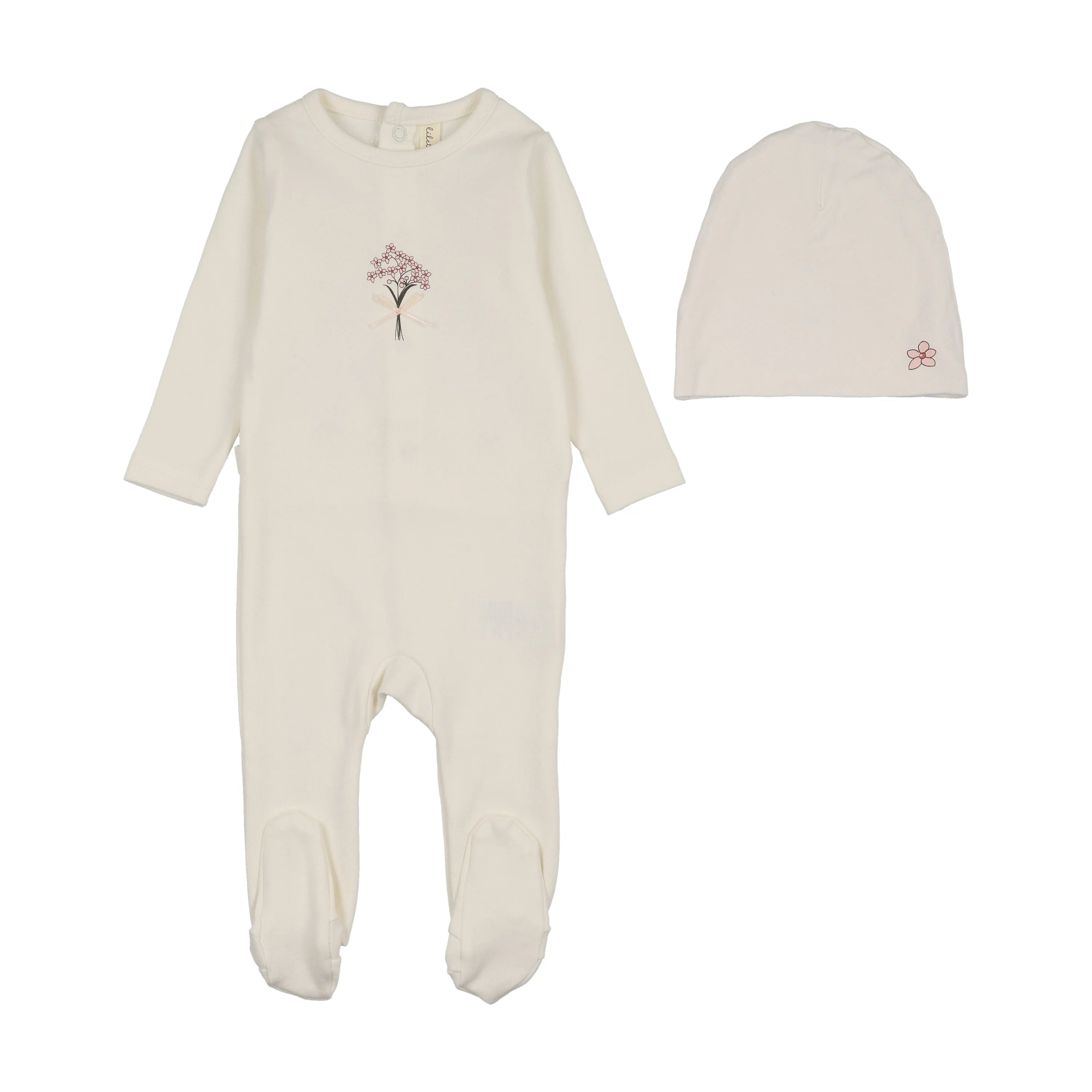 Lilette Bouquet Graphic Footie Set