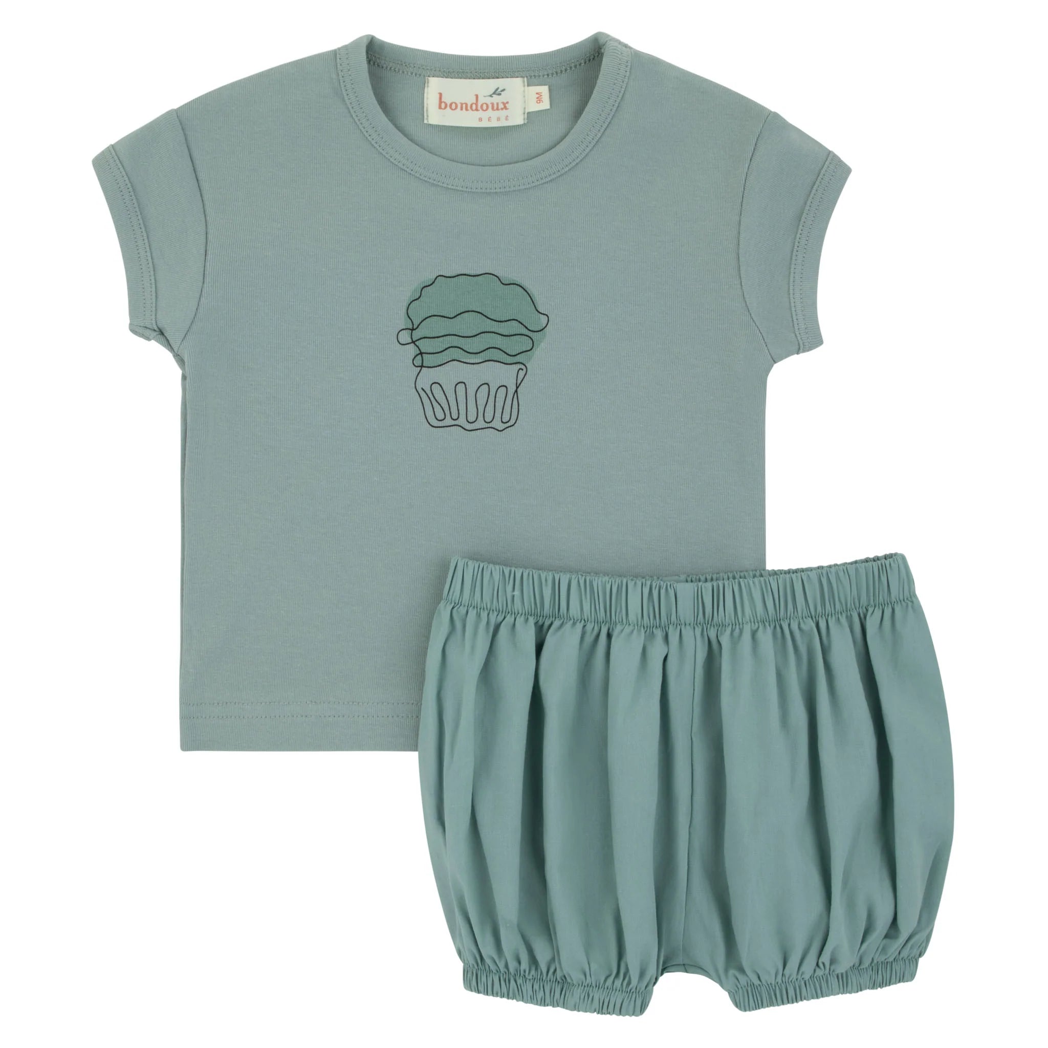 Bondoux BEBE Muffin Shorts Set