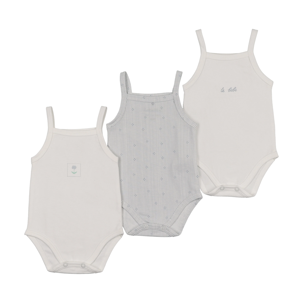 Lilette 3 Pack Boys Undershirts