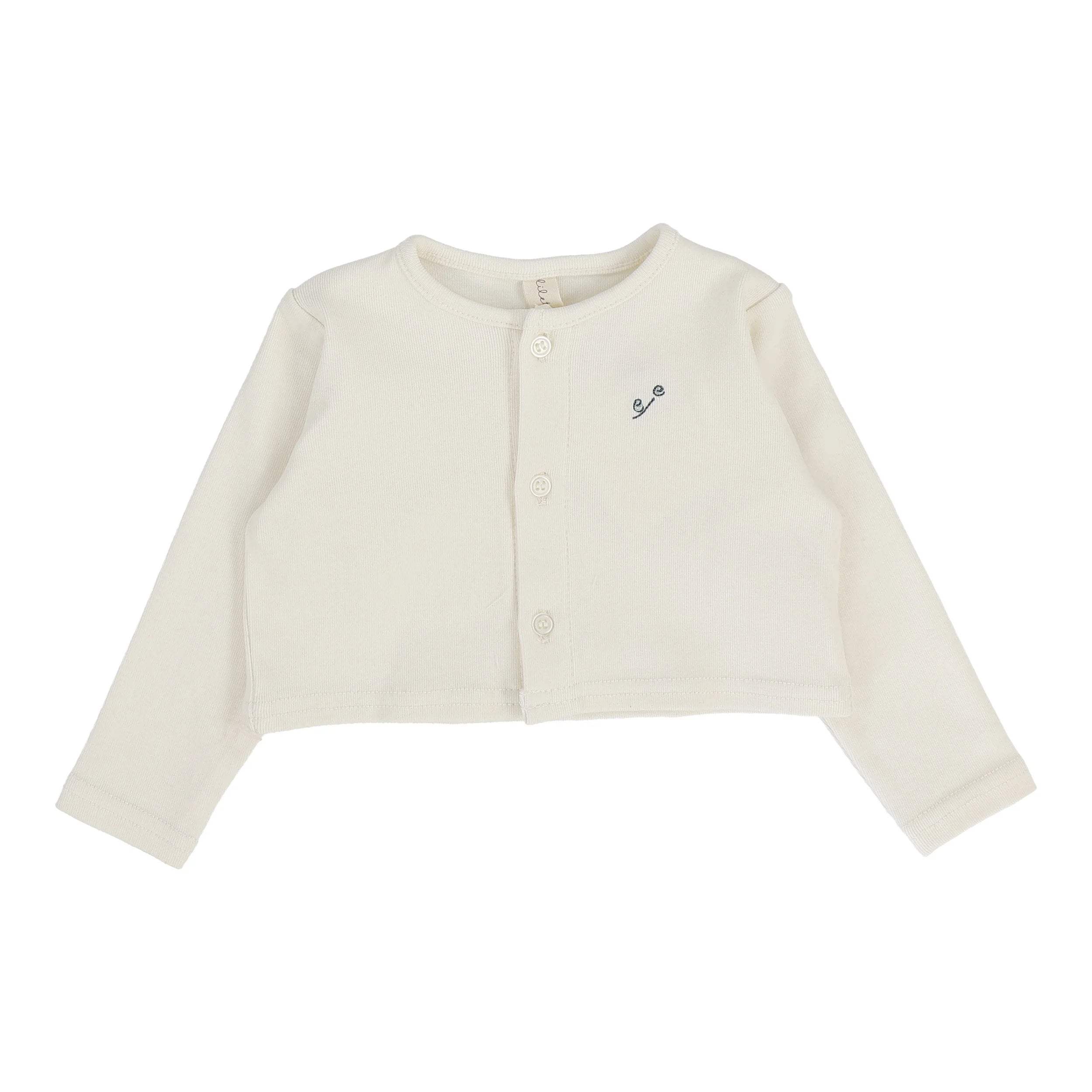 Lilette Embroidered Bud Cardigan