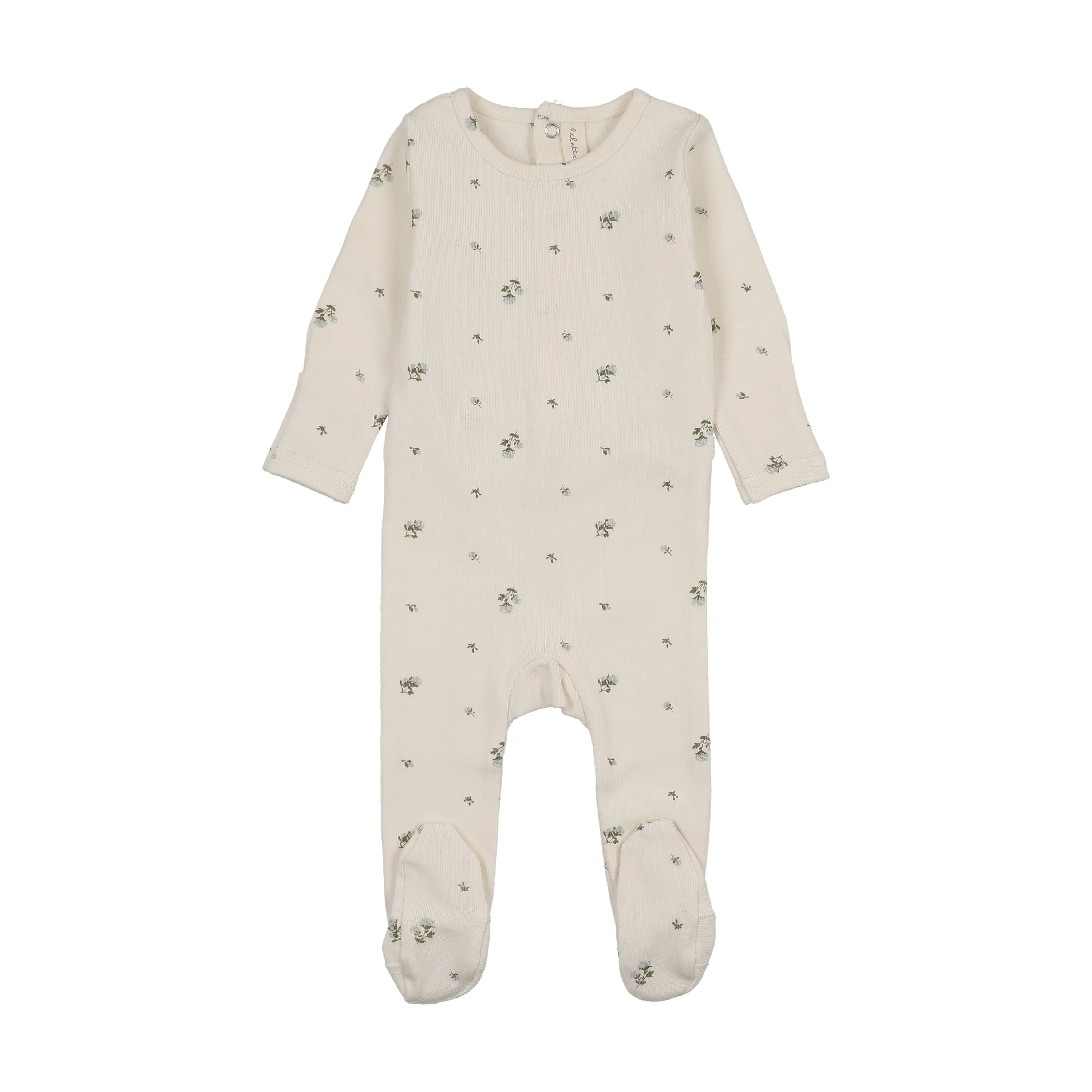 Lilette Rosebud Boy Footie & Beanie