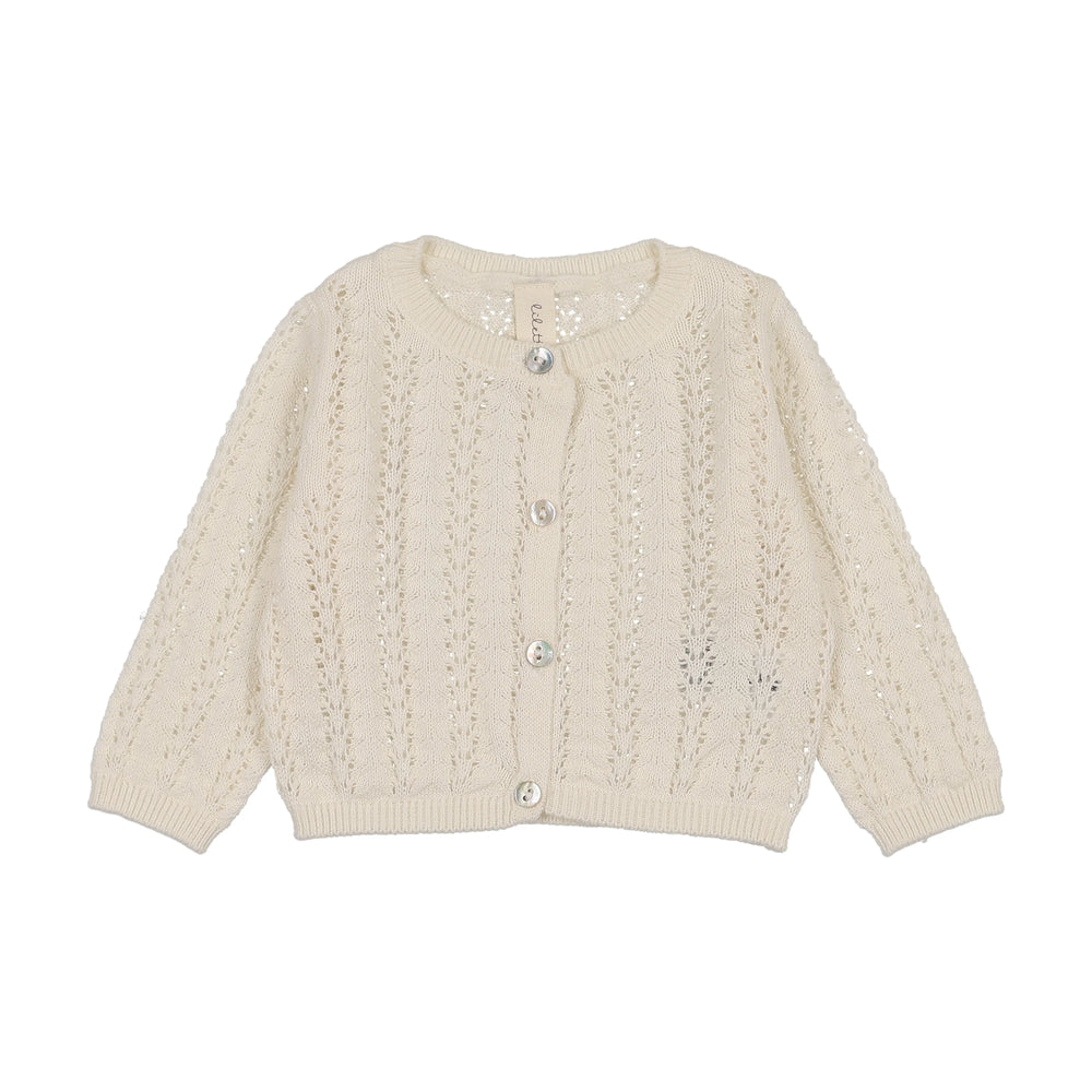 Lilette Crochet Knit Shrug & Bonnet