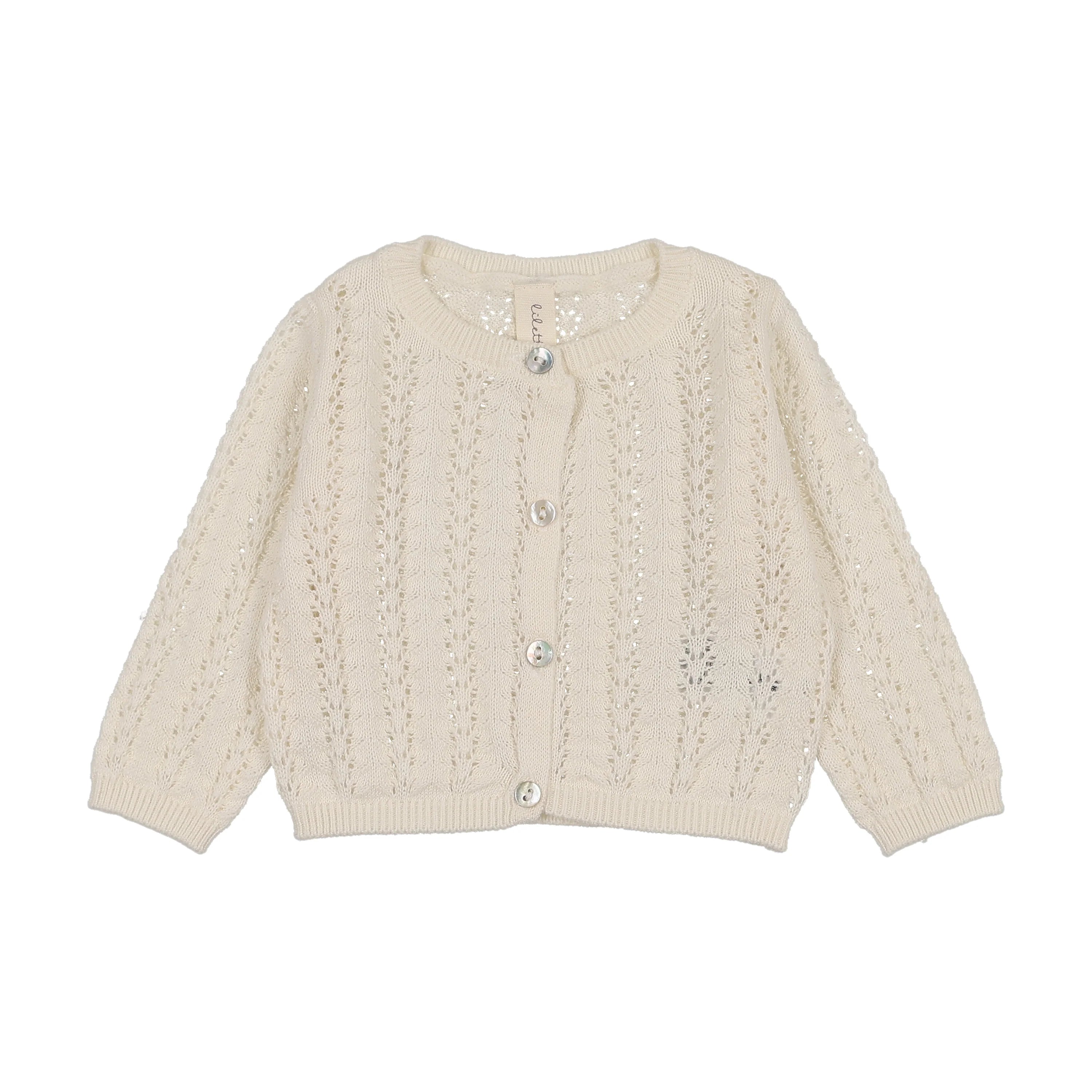 Lilette Crochet Knit Shrug & Bonnet