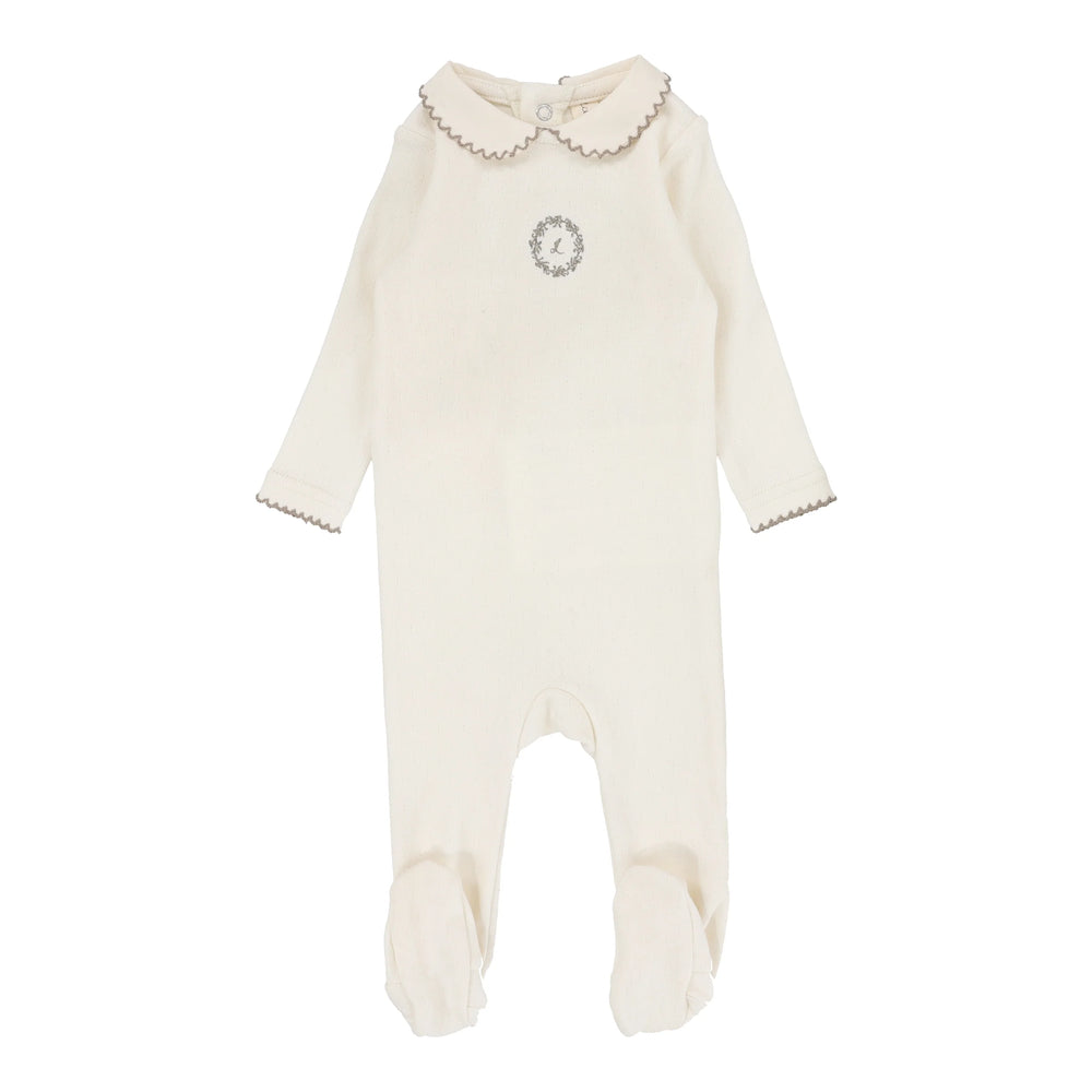 Lilette Emblem Embroidered Footie
