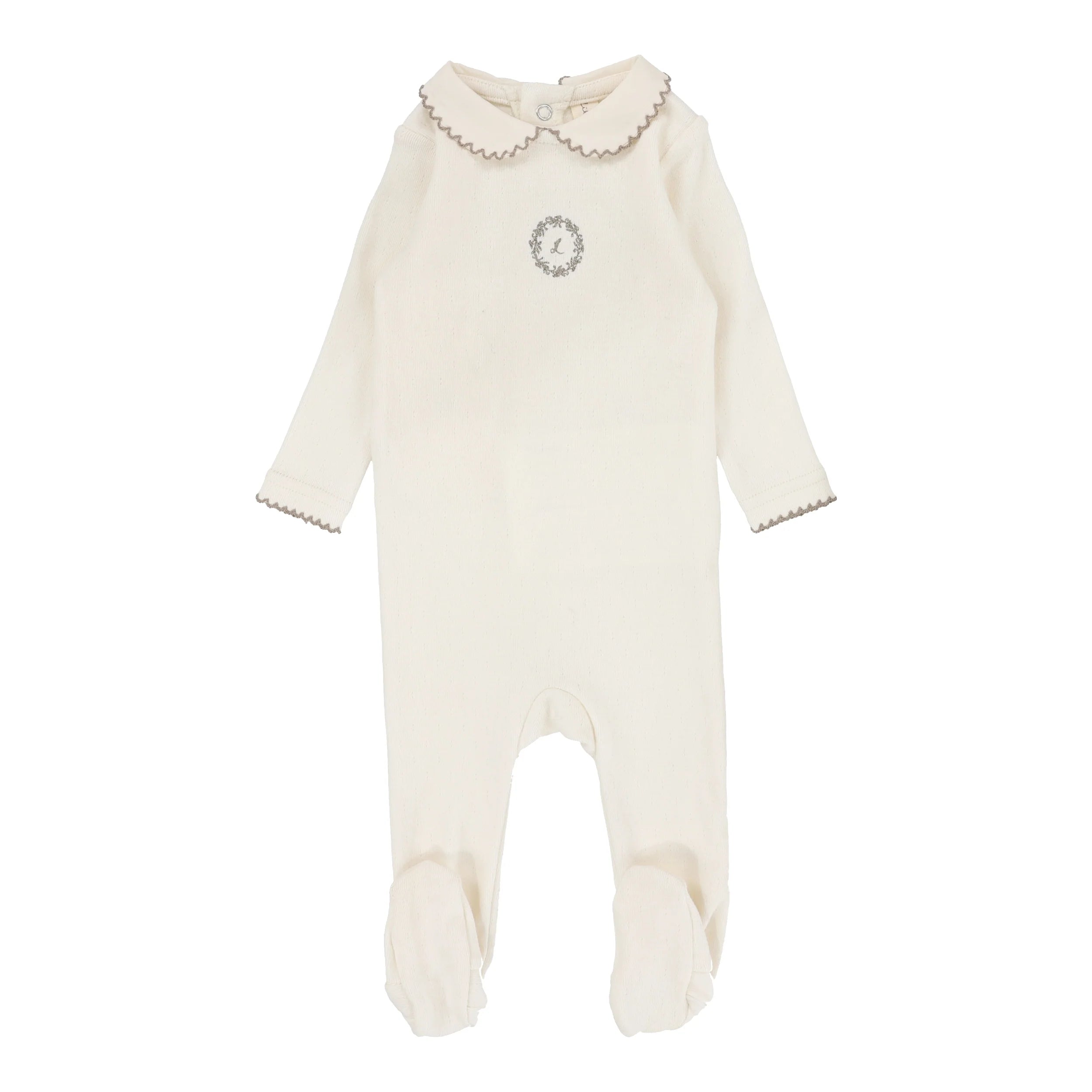 Lilette Emblem Embroidered Footie