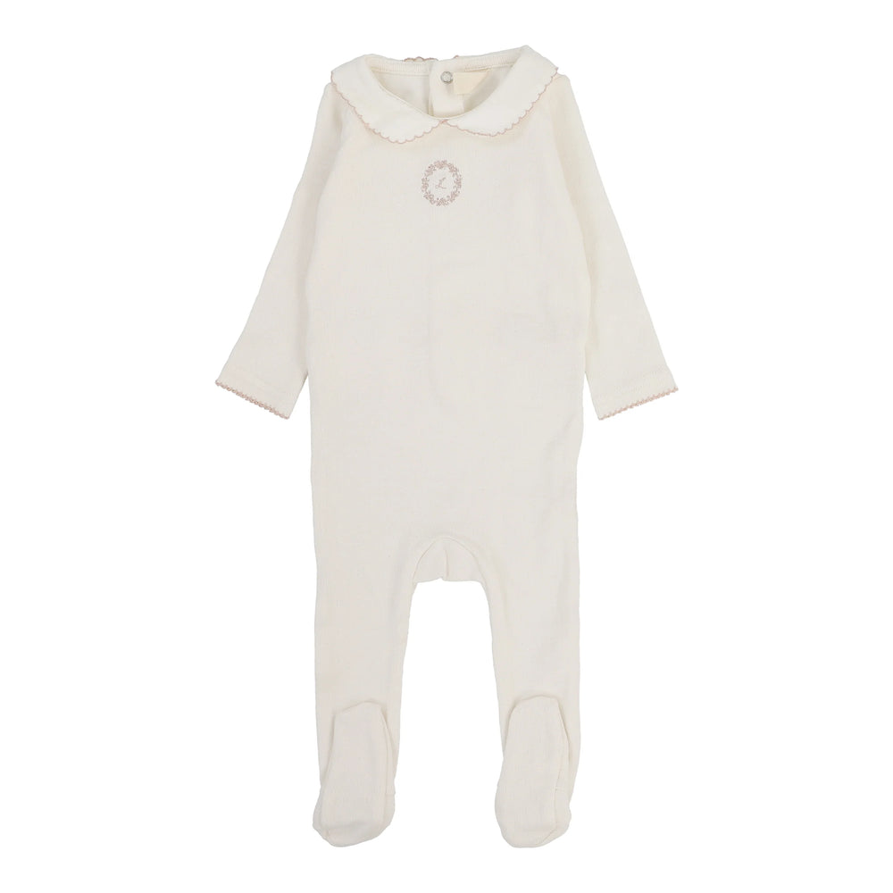 Lilette Emblem Embroidered Footie