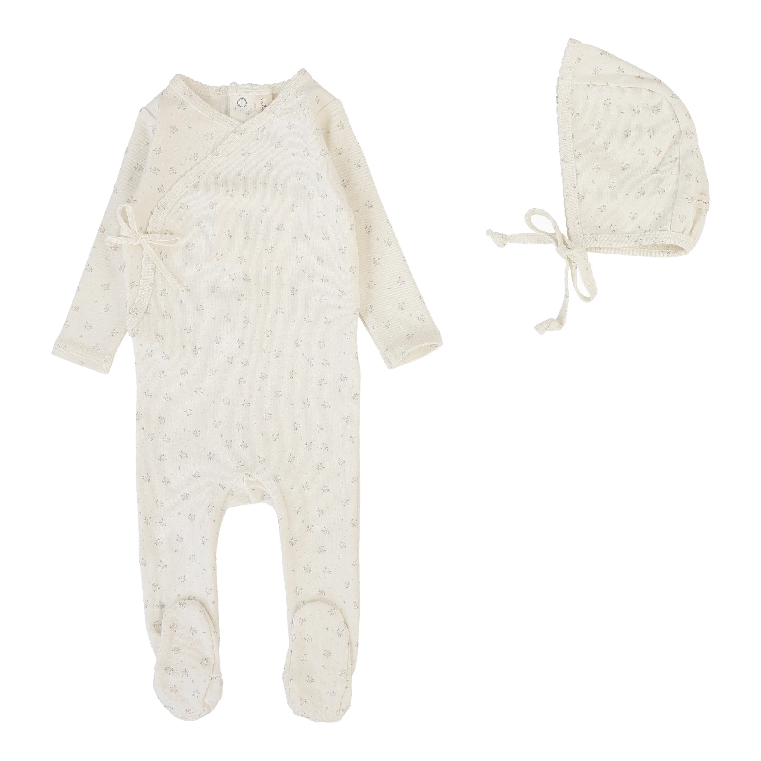 Lilette Bud Footie & Bonnet