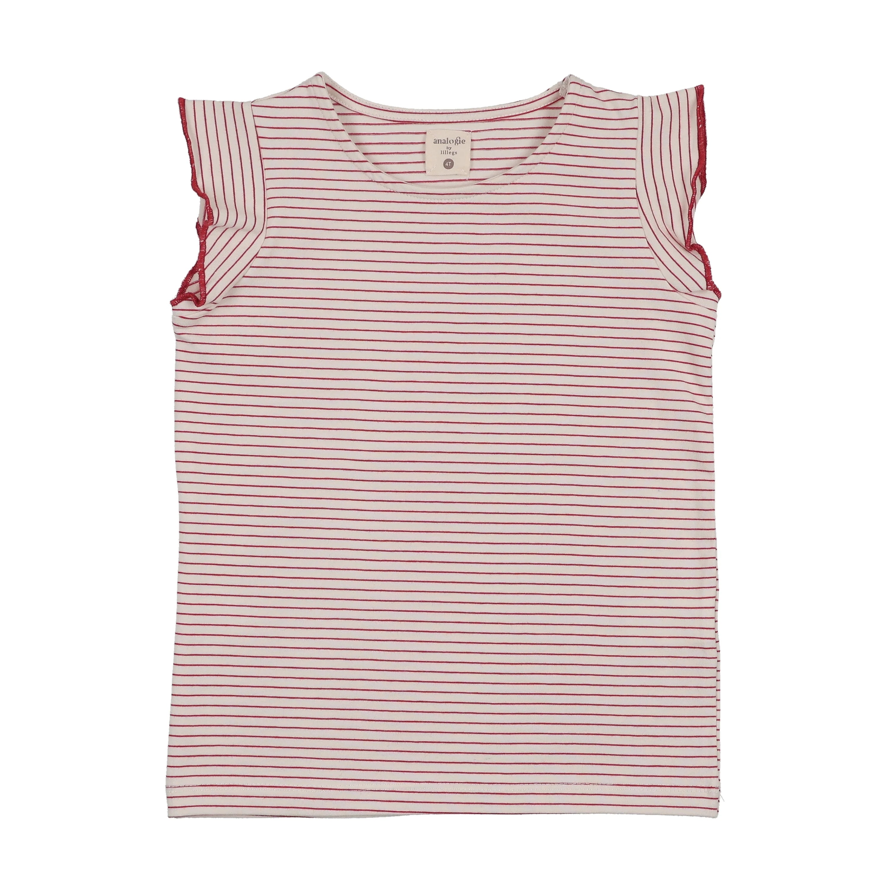Lil Legs Denim City Girls Flutter Tank
