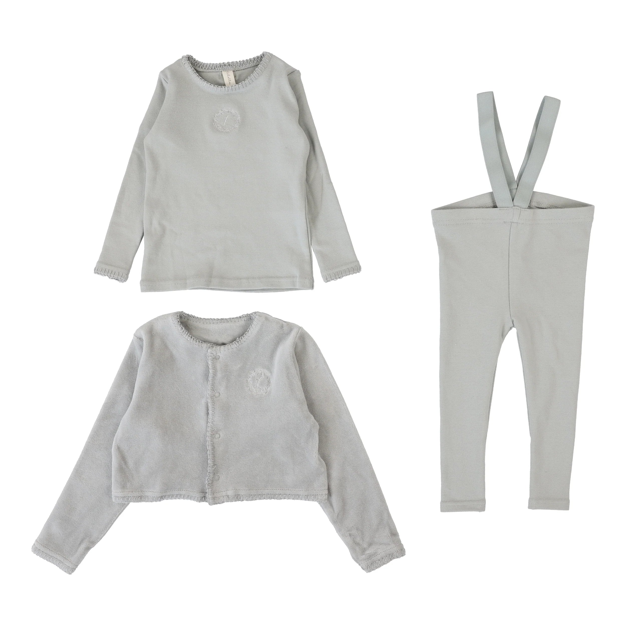 Lilette Velour Cardi Lounge Set