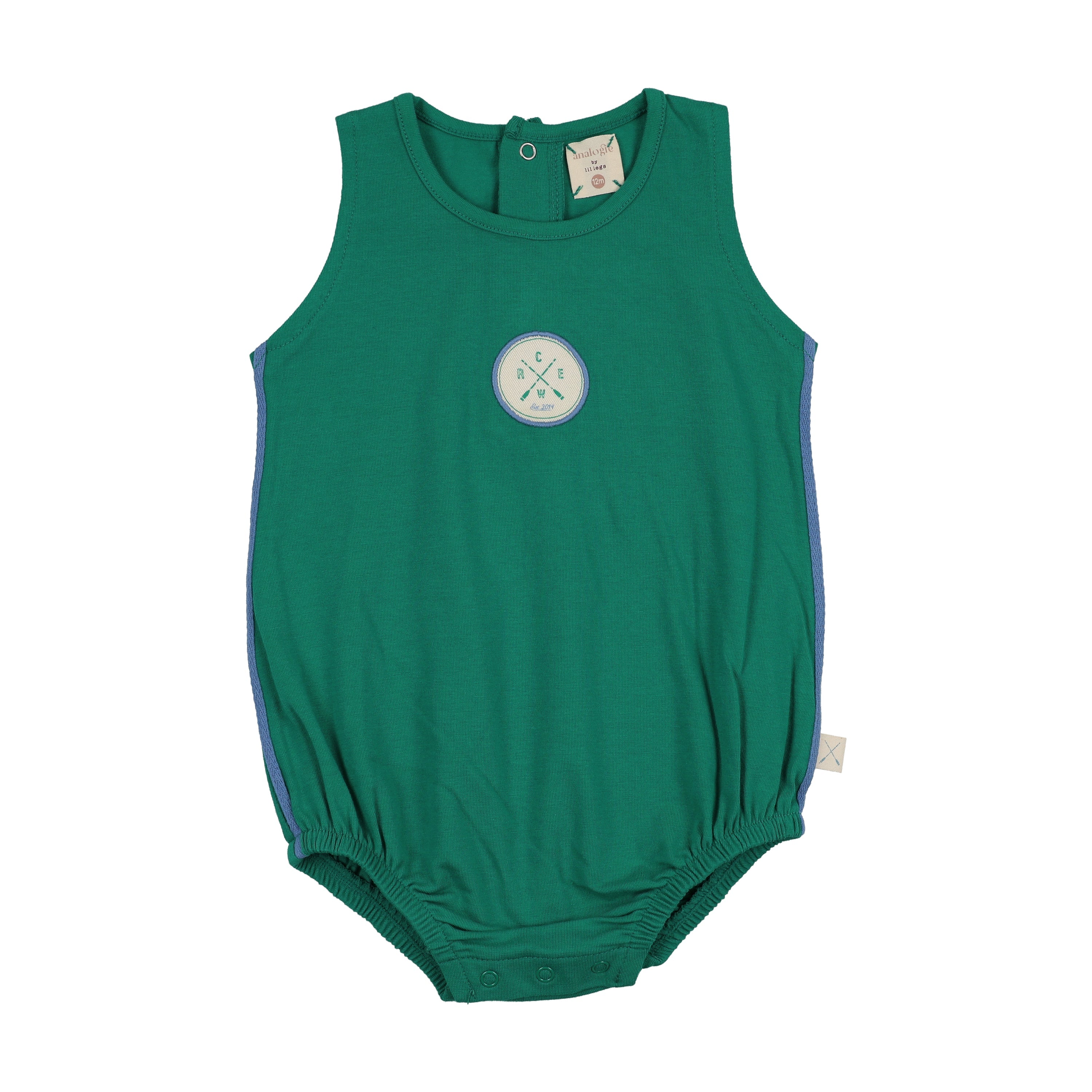 Lil Legs Boating Crew Bubble Romper