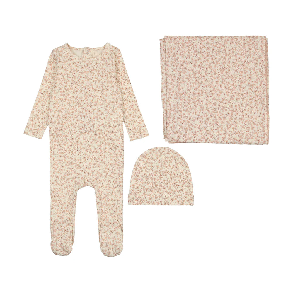 Lilette Girls All Over Floral Layette Set