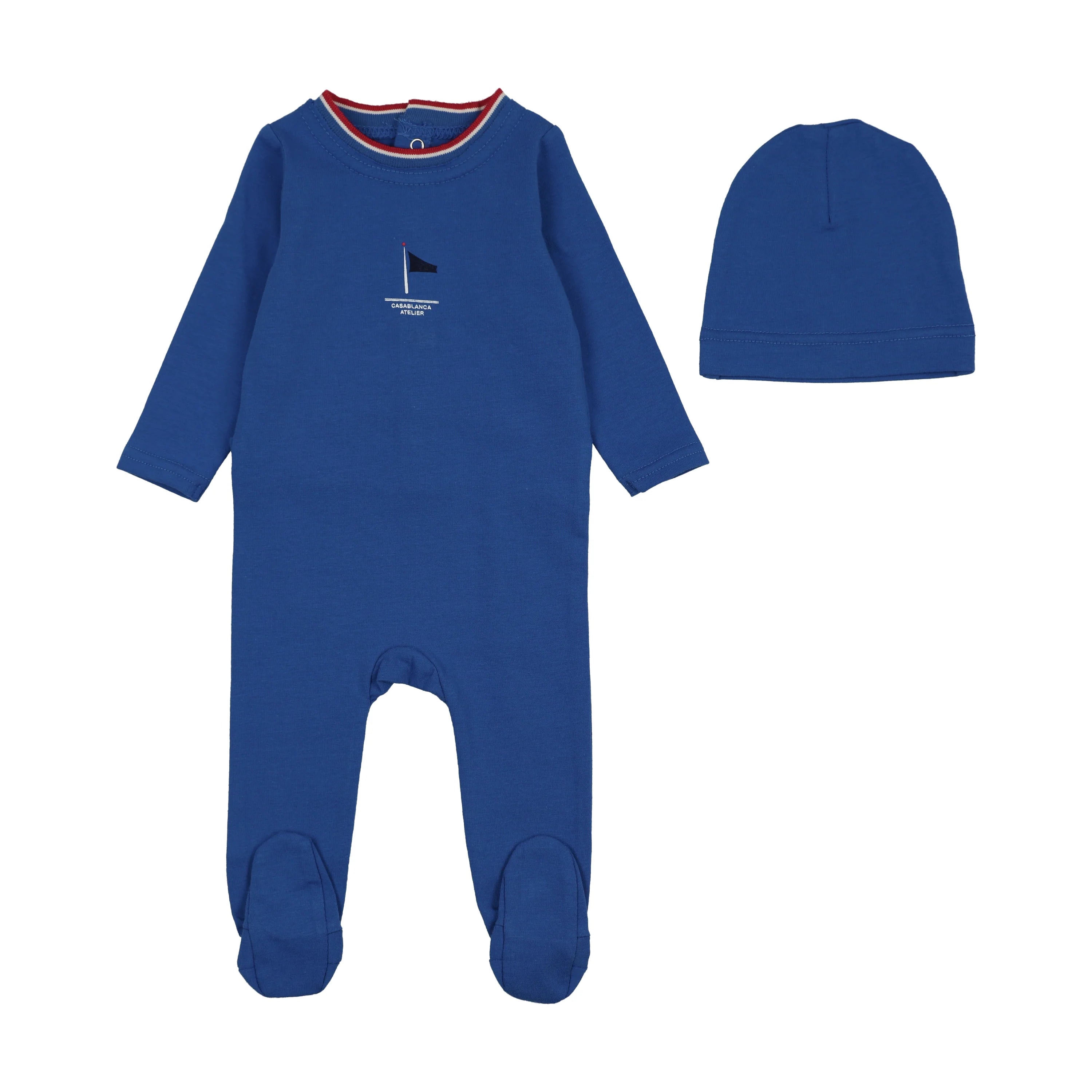 Lil Legs Outer Field Boys Footie & Beanie