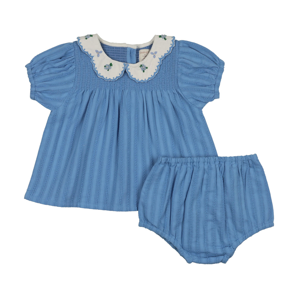 Lil Legs Smocked Set