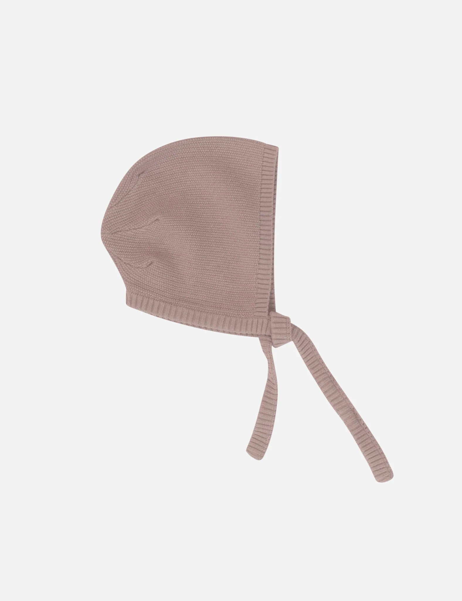 Kipp- Garter Knit Collection- Romper, Bonnet & Blanket- Mauve