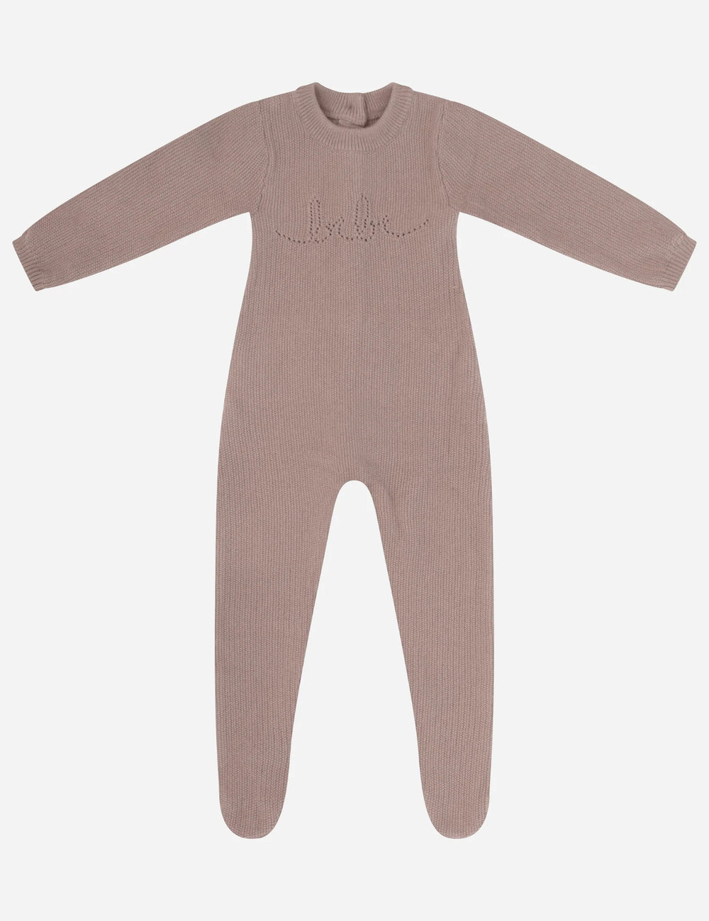 Kipp- Garter Collection- Romper & Bonnet- Mauve