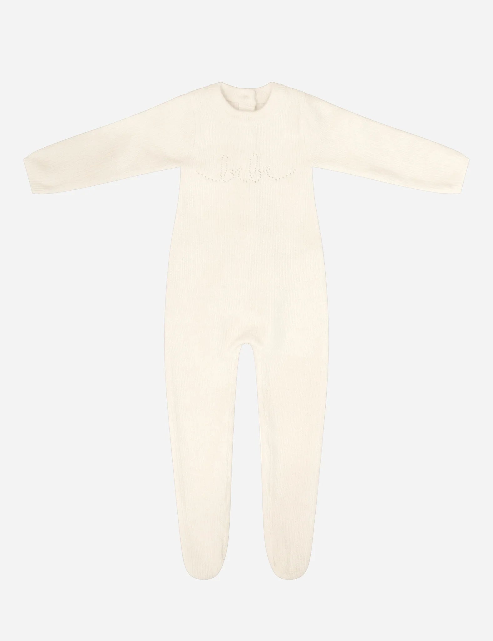 Kipp- Garter Collection- Romper & Bonnet- White