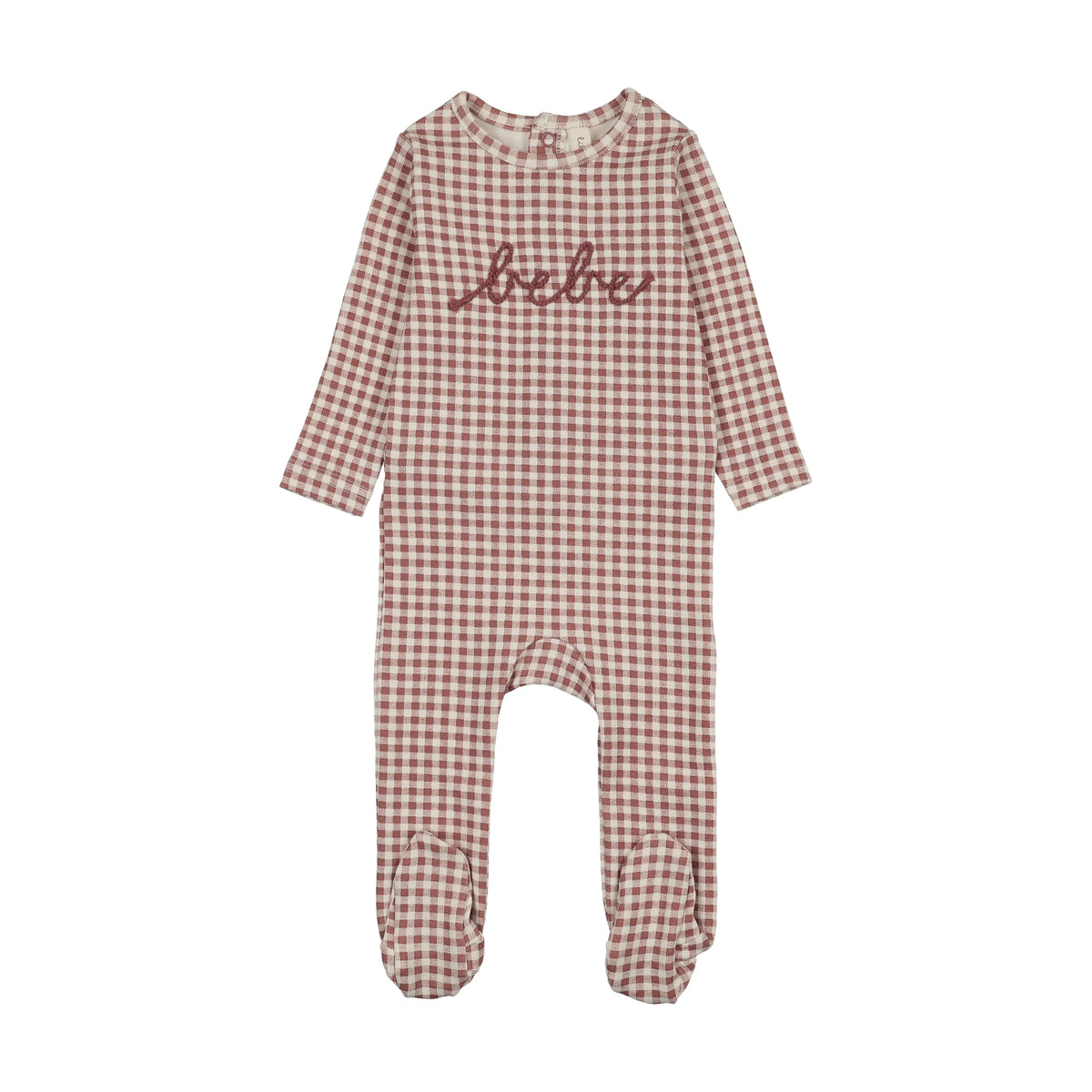 Lilette BEBE Gingham Footie