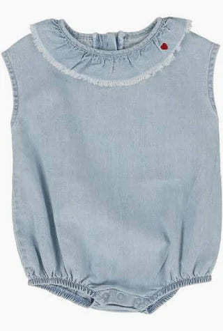 Analogie Girls Fringe Romper