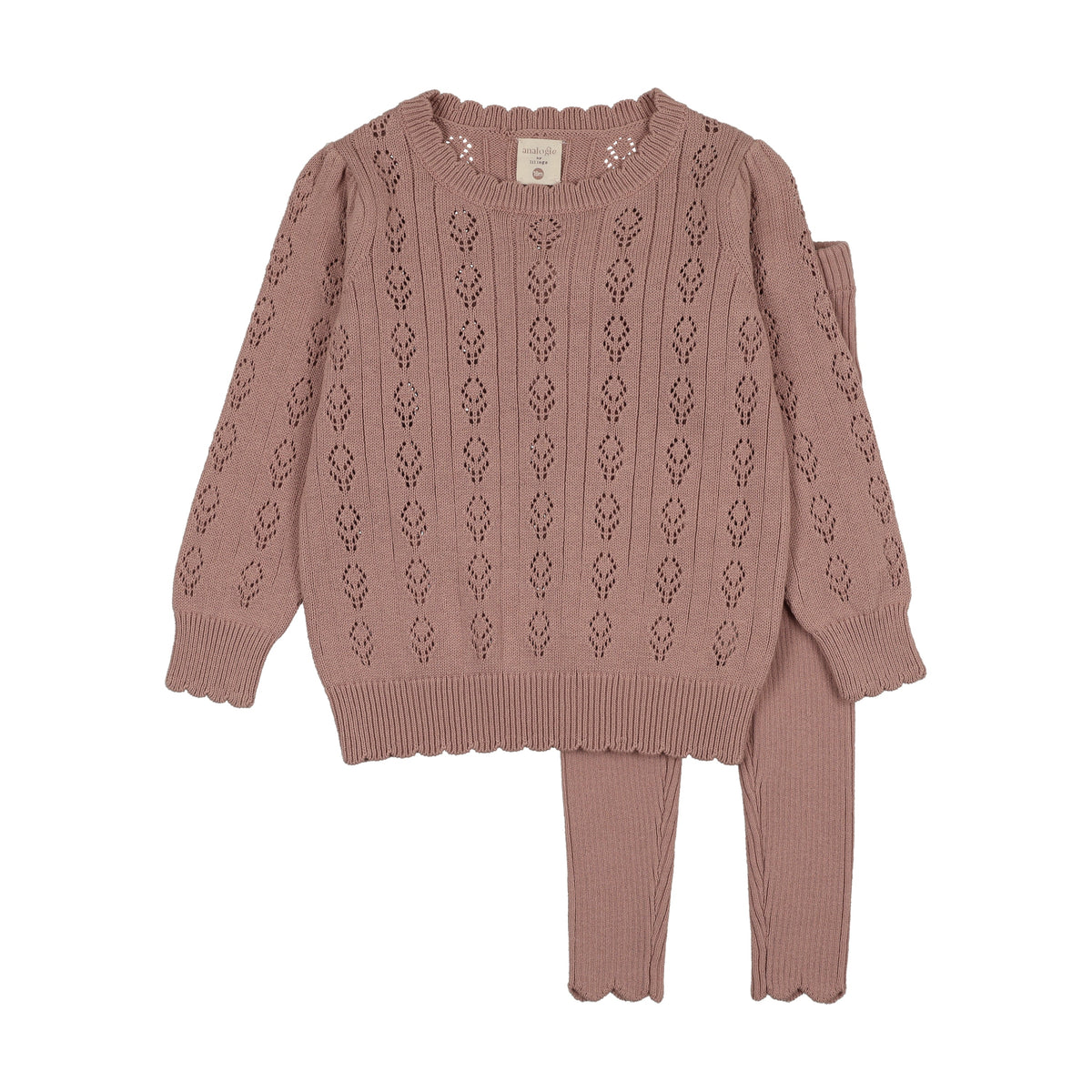 Pre-Order Lil Legs Girl Knit Set