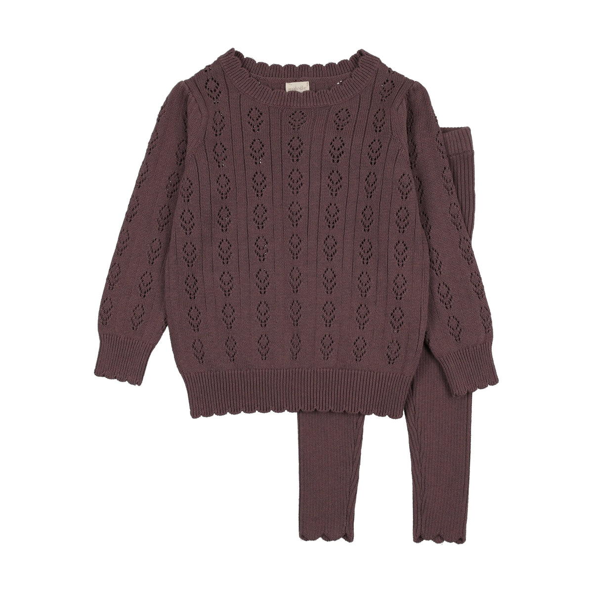 Pre-Order Lil Legs Girl Knit Set