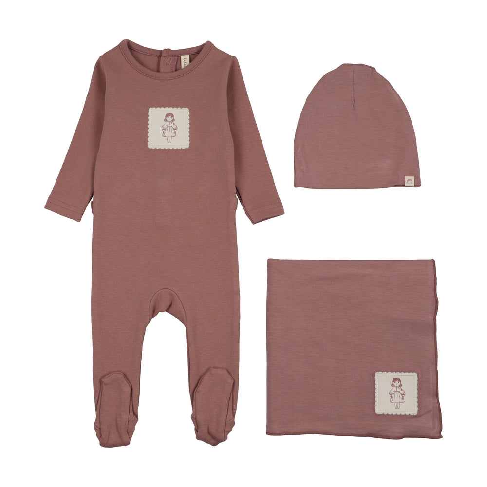 Lilette Graphic Tag Layette Set
