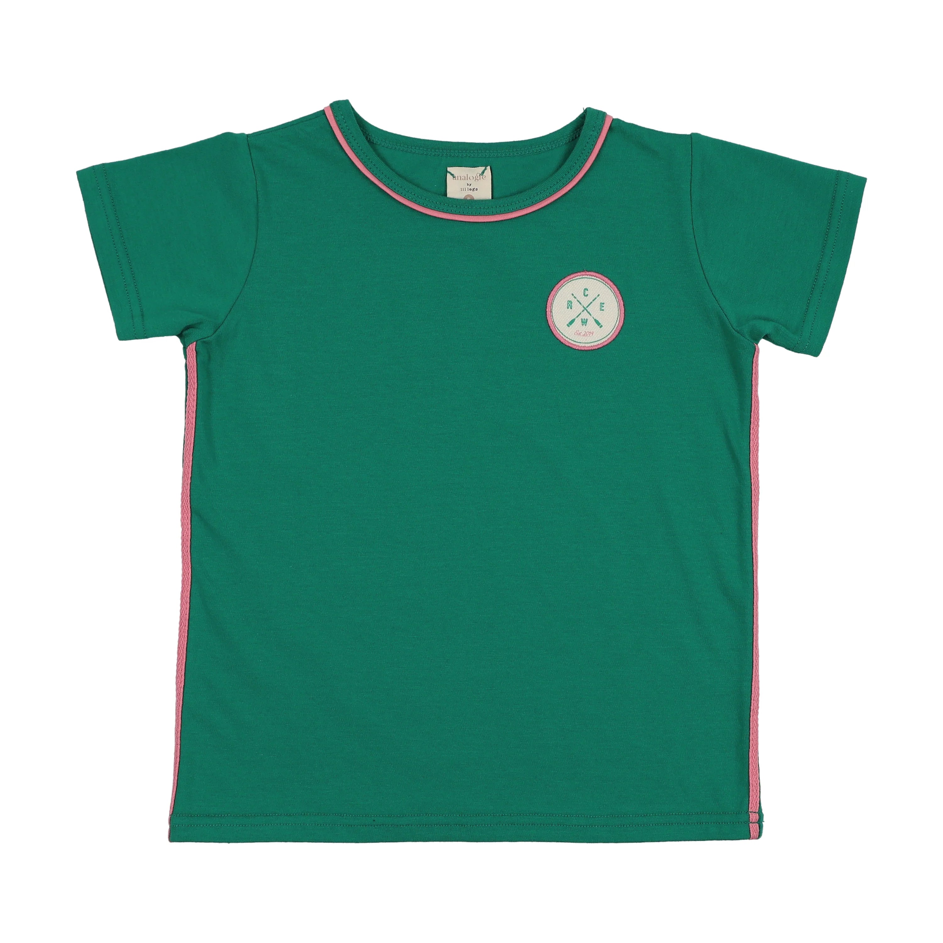 Lil Legs Boating Crew Girl SS Tee